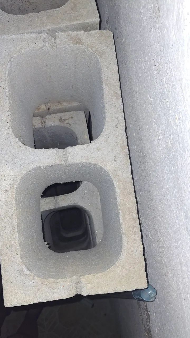 Blocos de concreto com dois furos 19×19×39 - Foto 6