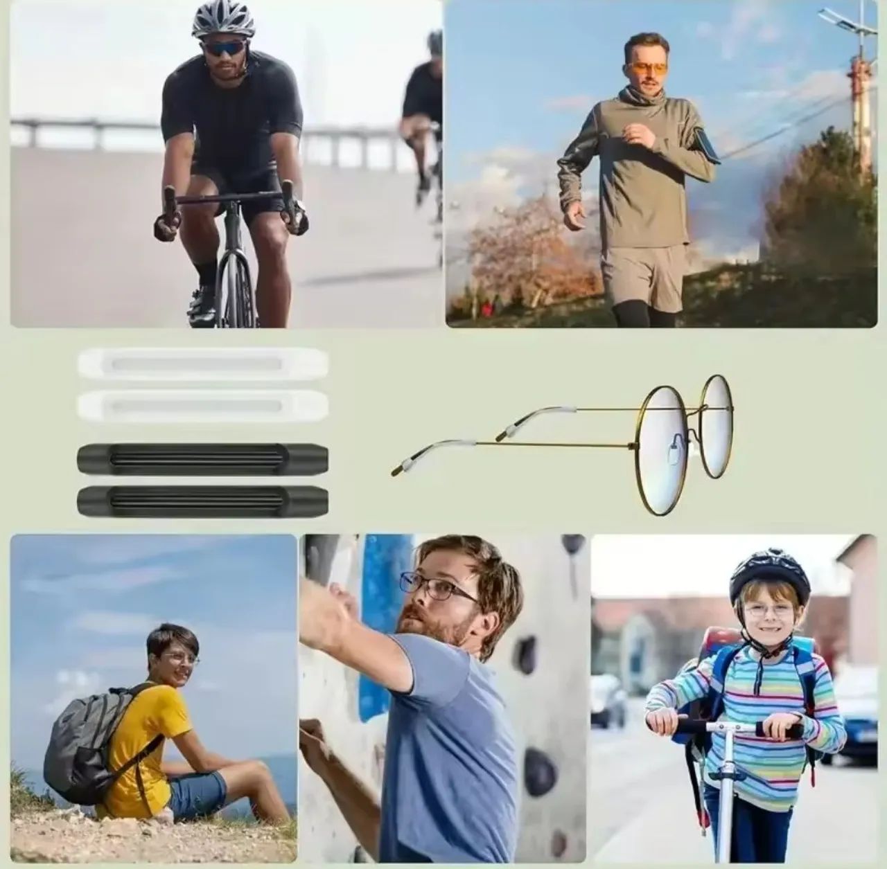Suporte para óculos Ante queda  - Foto 3