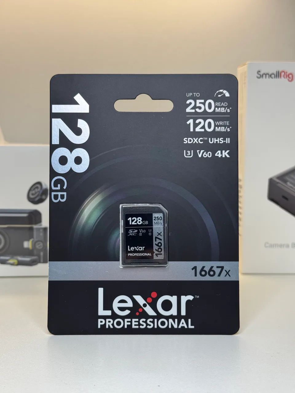 Cartao Lexar 128GB V60 Novo Lacrado (Original)