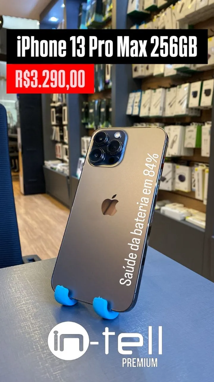 iPhone 13 Pro Max 256gb Grafite - Celulares e Smartphones - Centro