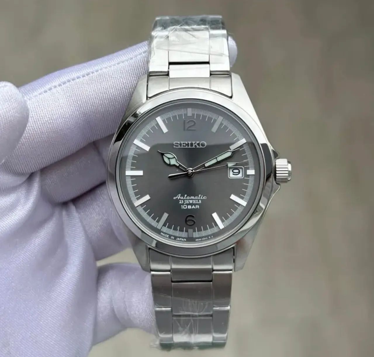 Relógio Seiko Automático Edição Limitada Tic Tac Novo - Foto 3