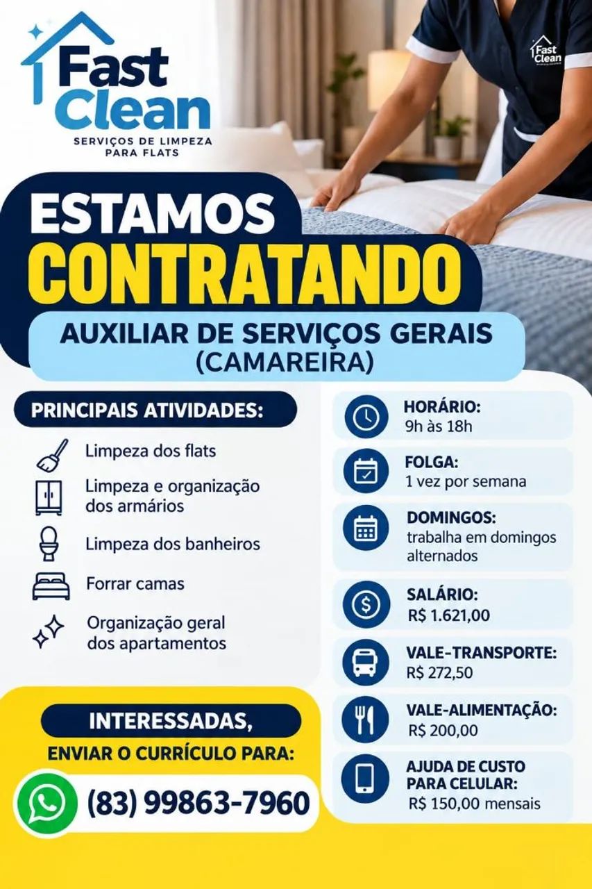 Vaga de emprego 