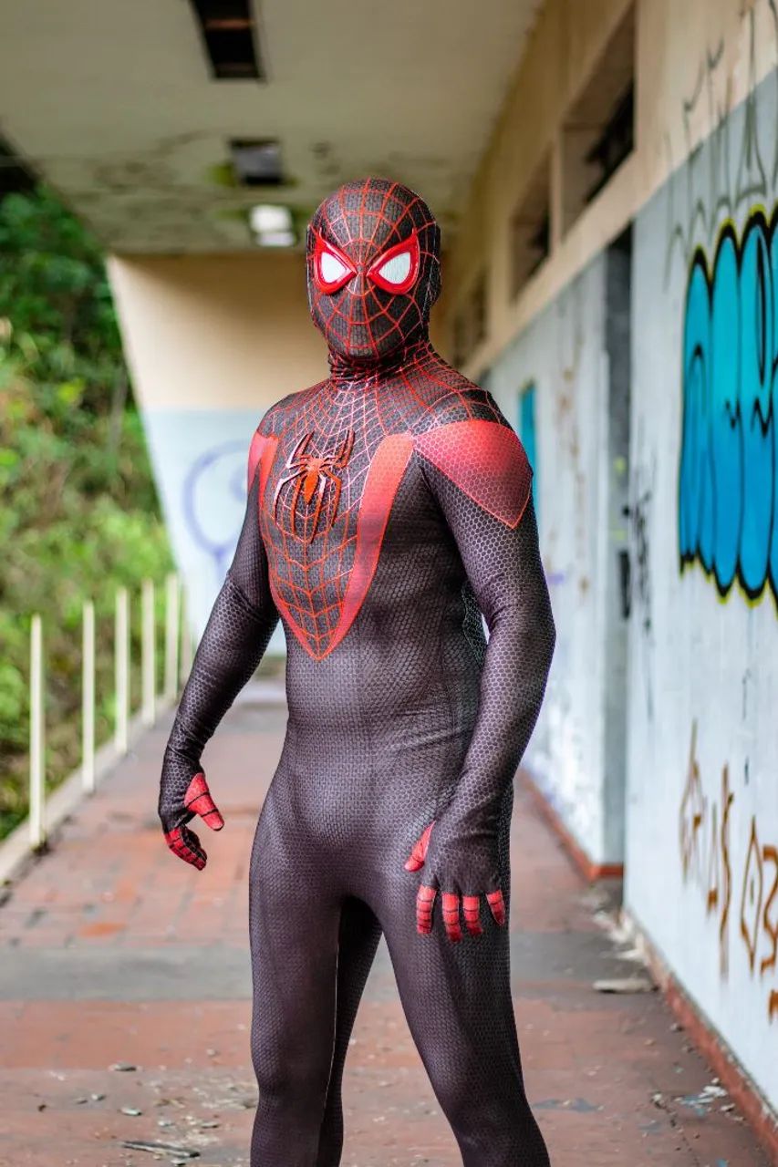 Traje Spider Man Miles Morales