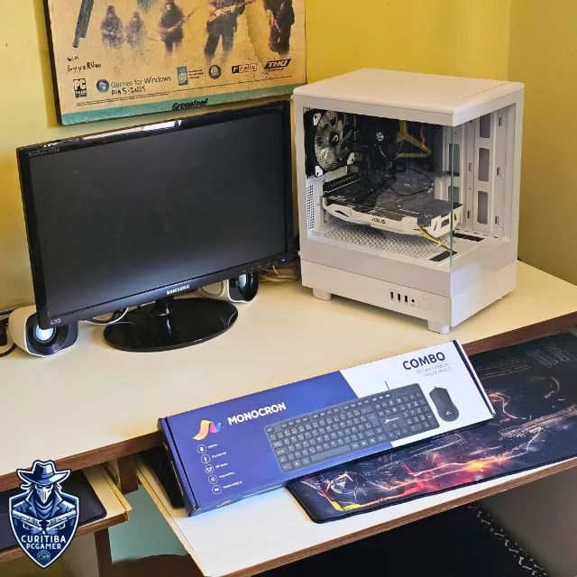 PC Gamer Completo Intel i5-8500 16GB Nvme GTX1060 6GB (PC20