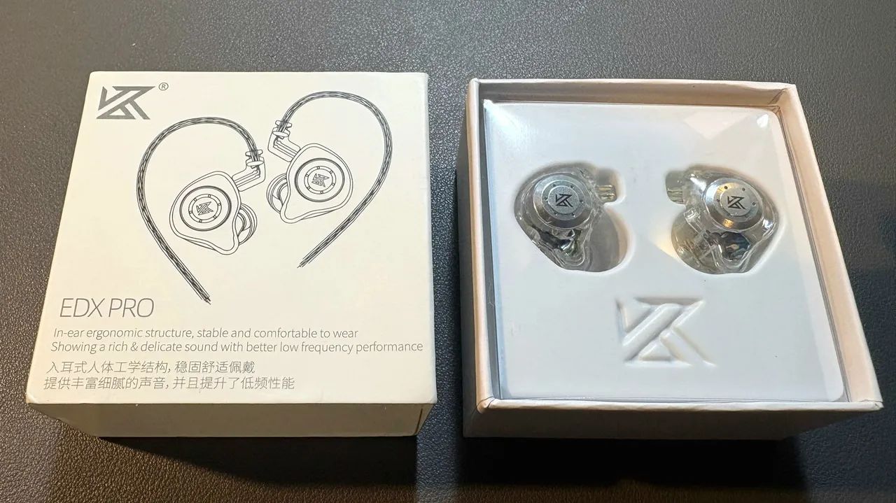 Fone KZ EDX PRO - Sem Microfone - Lacrado! 
