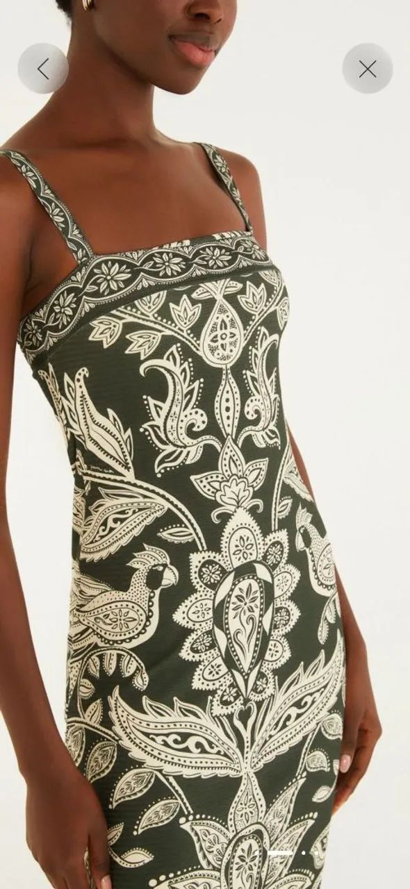 Vestido midi FARM original.  - Foto 2