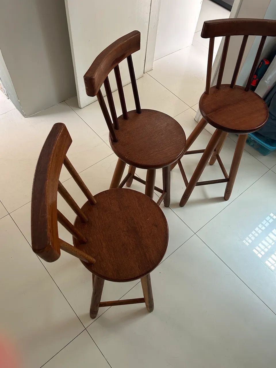 Banquetas madeira  - Foto 4