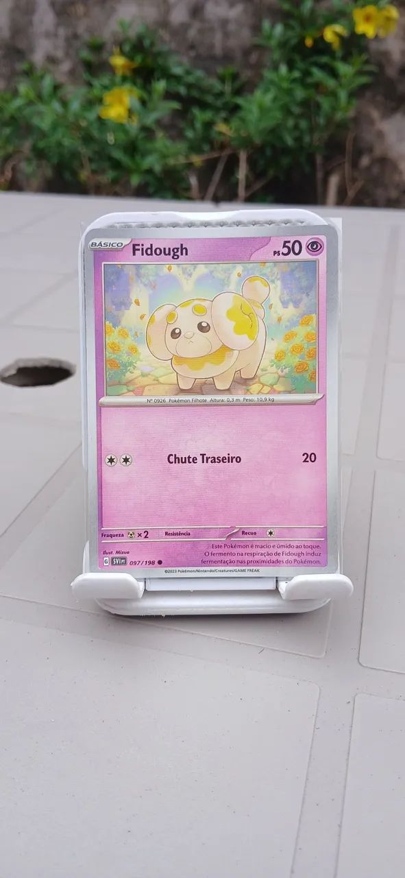 Carta Pokemon Fidough