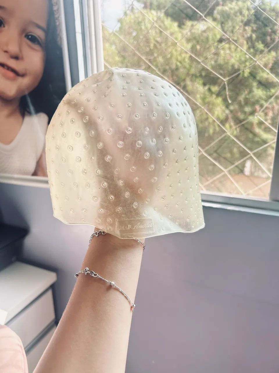 Touca de para fazer Luzes de silicone  - Foto 2