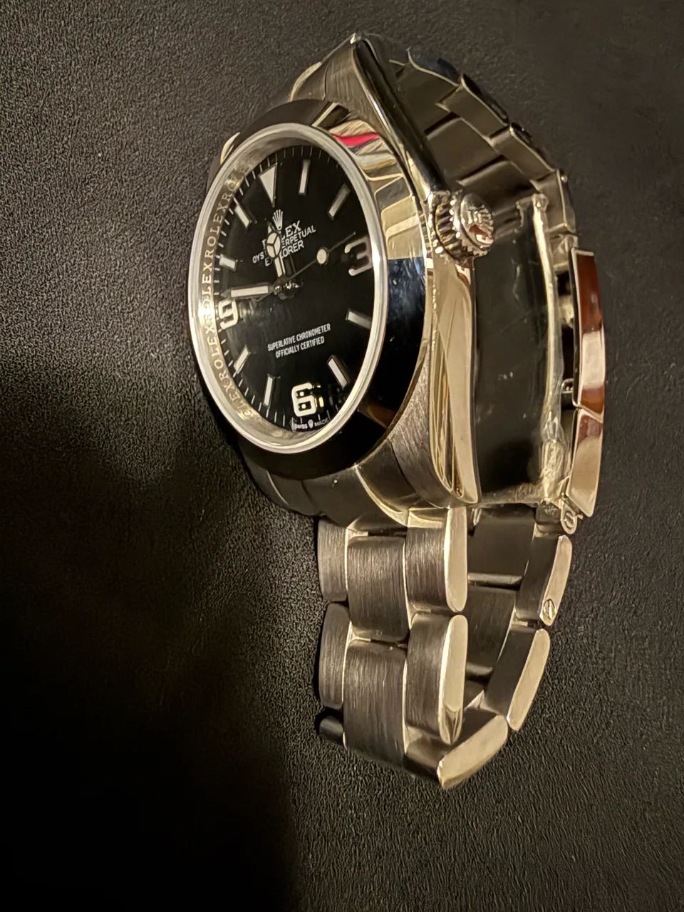 Rolex Oyster Perpetual com maquinário top!! - Foto 3