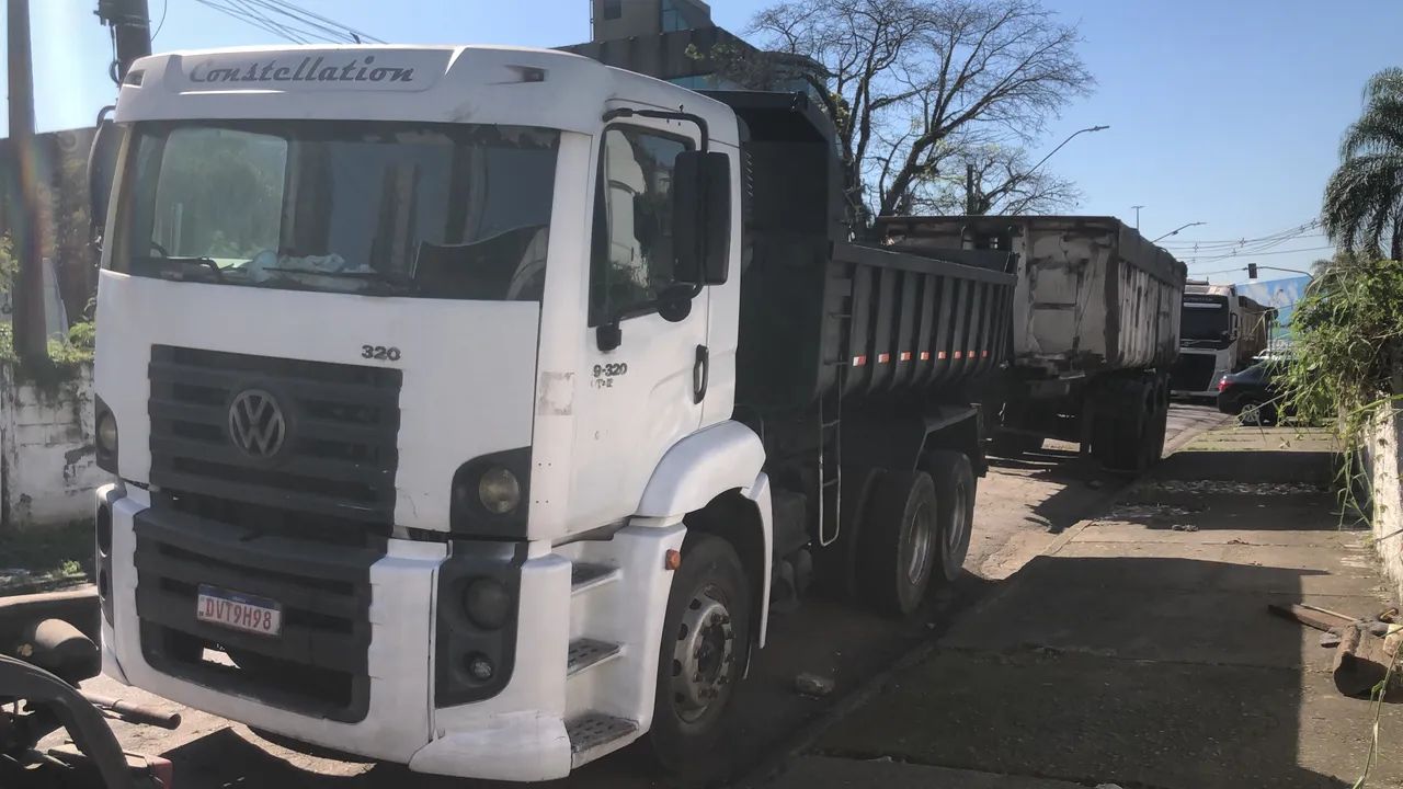 Vendo truck caçamba  19320 2008 ! - Foto 2