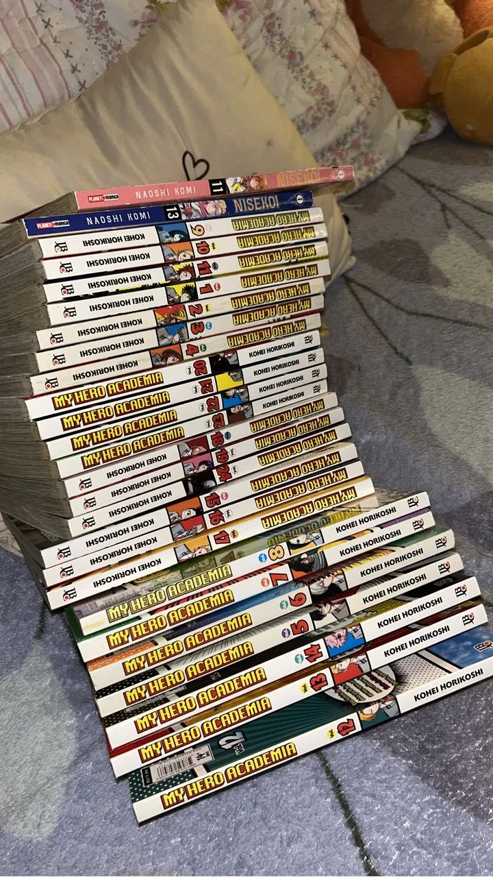 Mangá Boku No Hero 