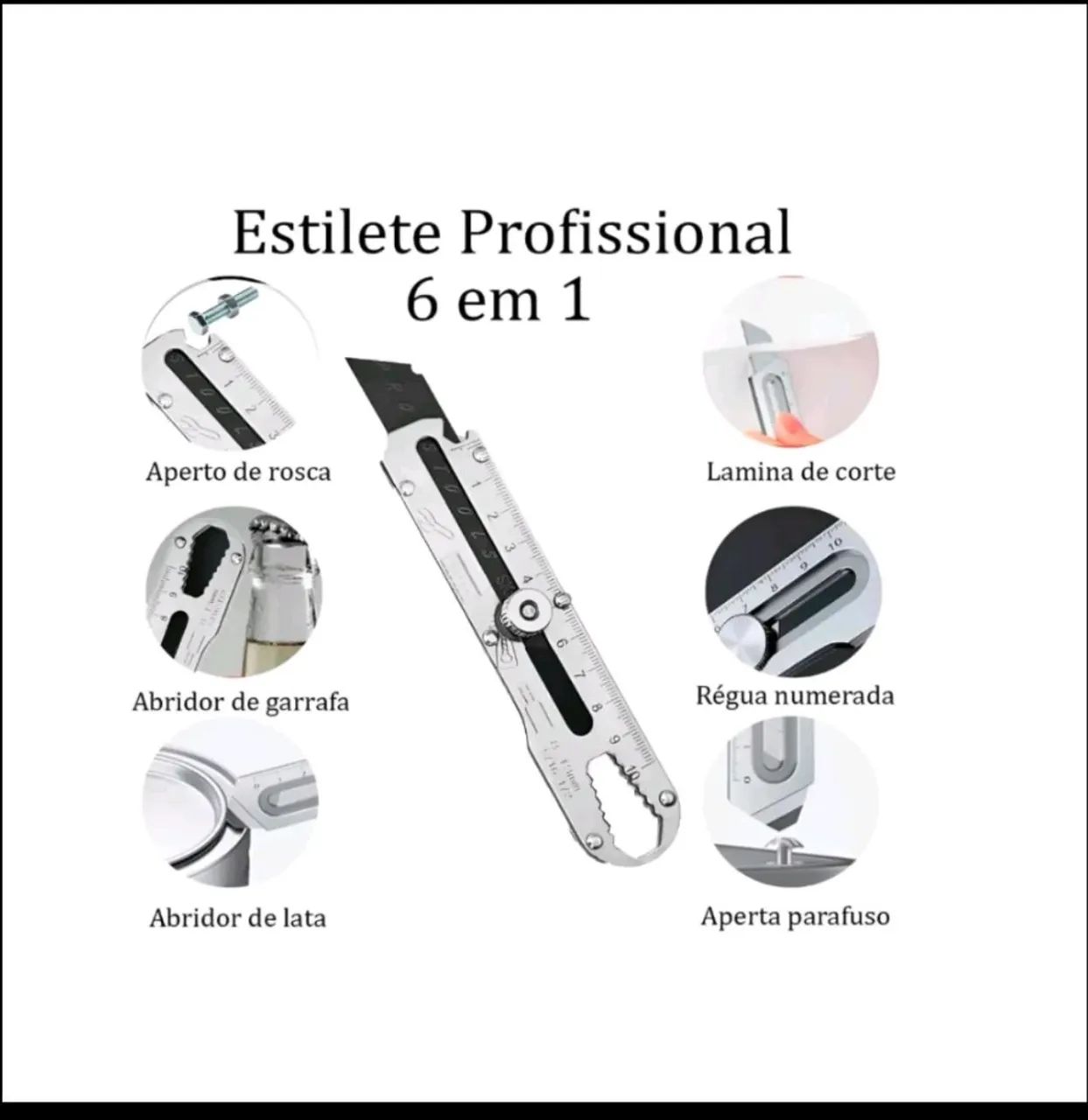 Estilete profissional multifuncional  - Foto 4