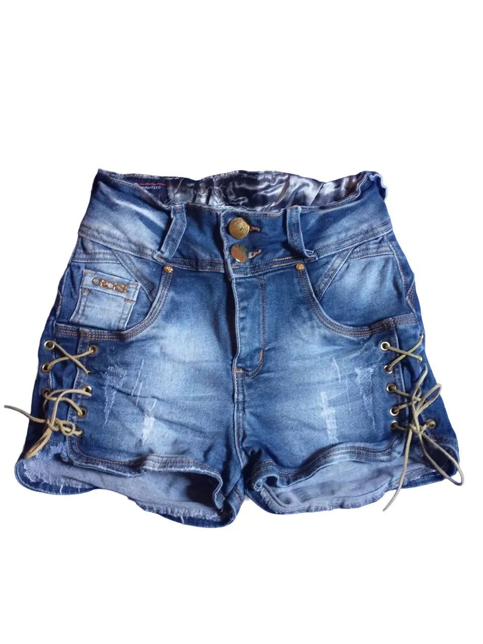 Shorts Jeans ? R$7,00 cada - Foto 3