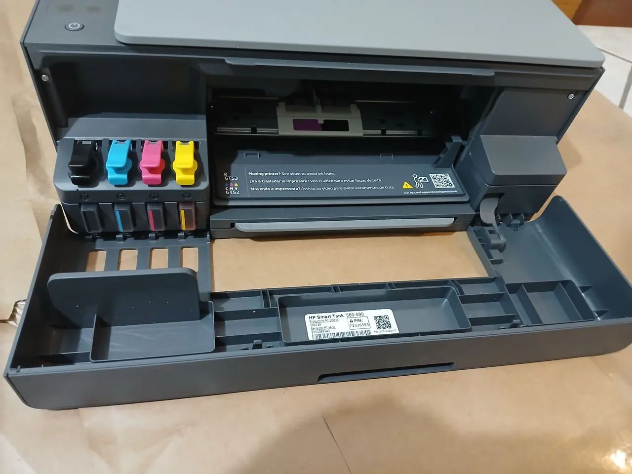 Impressora HP Smart Tank 584 em estado de Nova! - Foto 4
