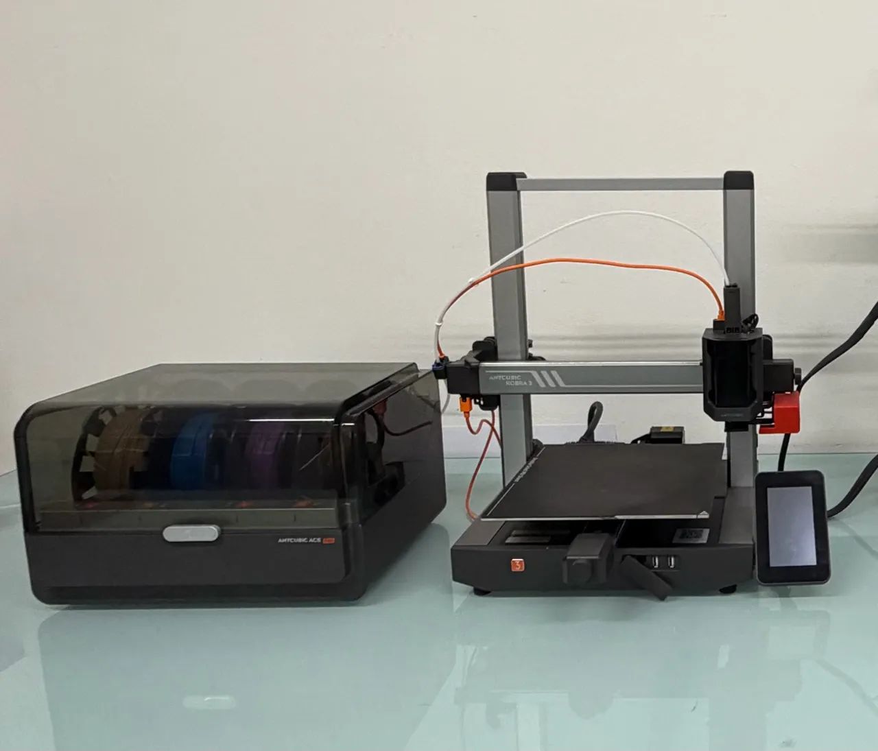 Impressora 3D -  Anycubic Kobra 3 combo e Elegoo 4 Plus  - Foto 2