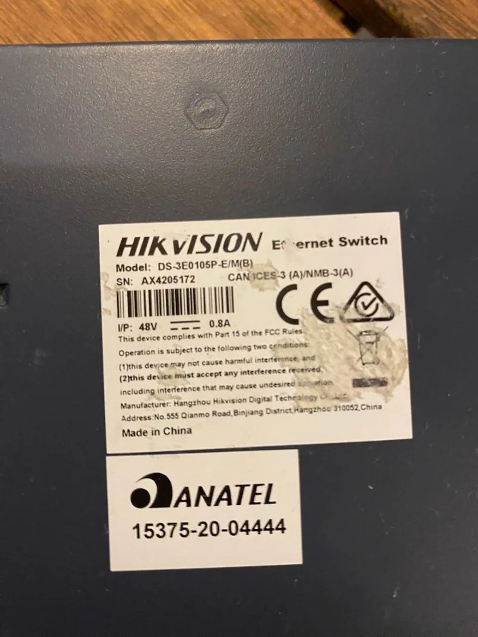 Switch 4 Portas PoE Hikvision - Foto 3