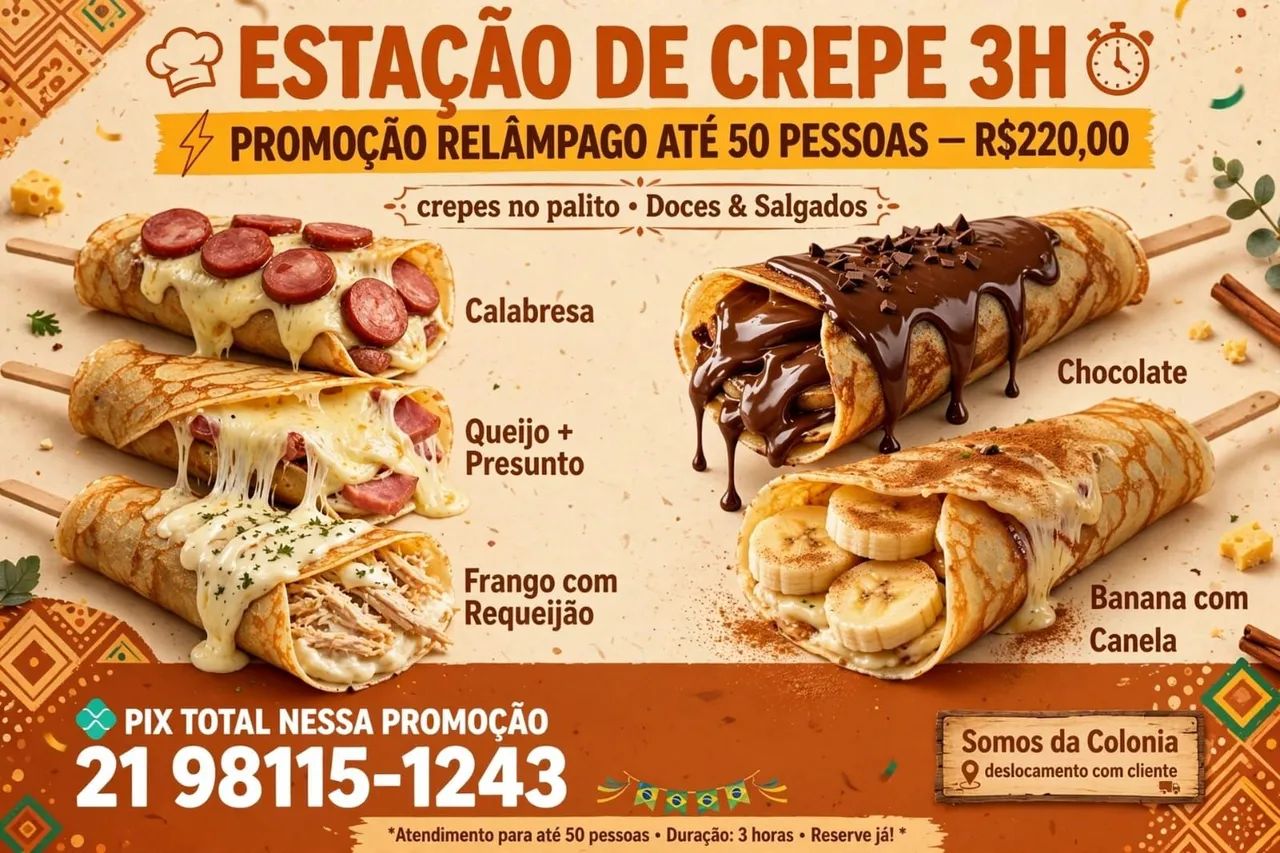 crepe palito