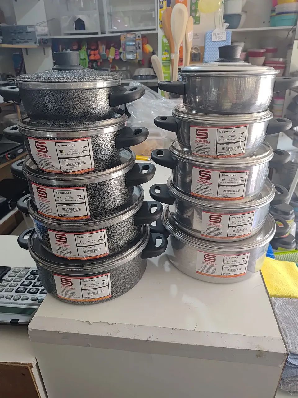 Kit panelas a partir de 90,00 