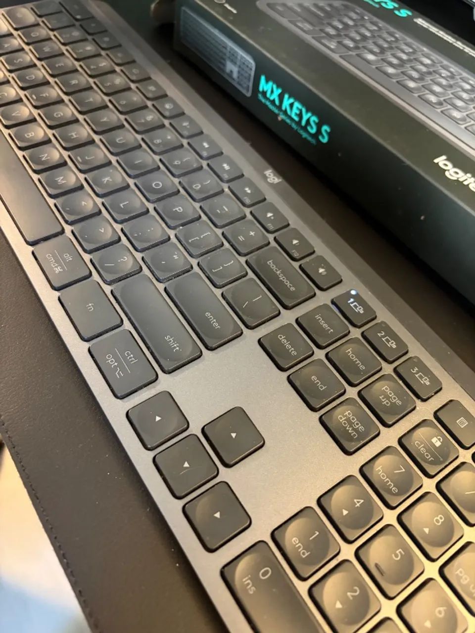 Teclado Logitech MX Keys Sem Fio Bluetooth - Foto 3