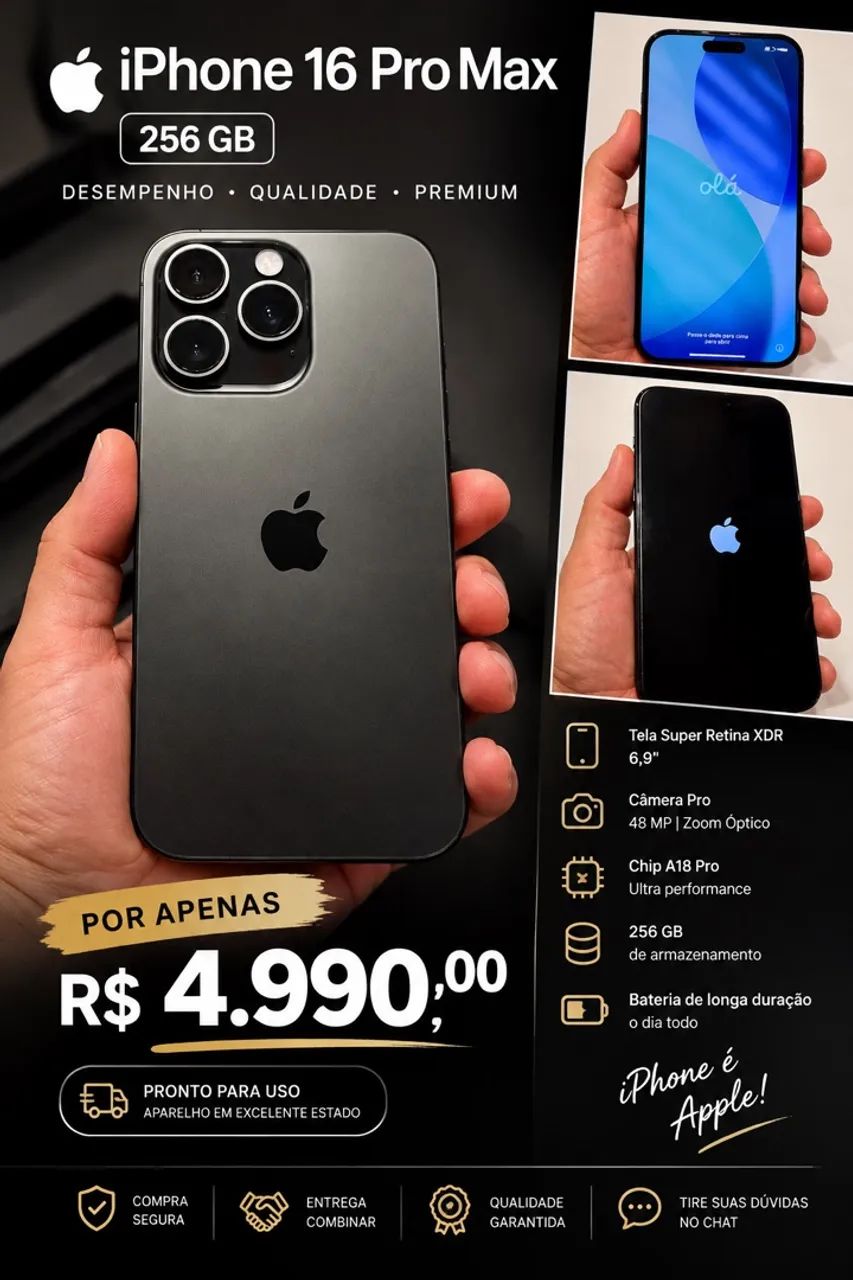 iPhone 16 pro Max 256gB