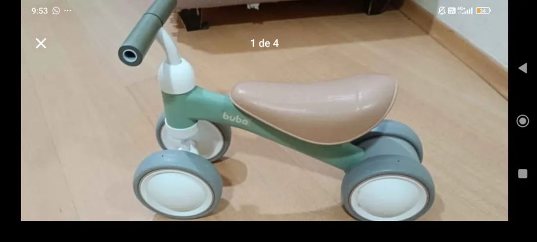 Bicicleta de equilíbrio Buba - Foto 2