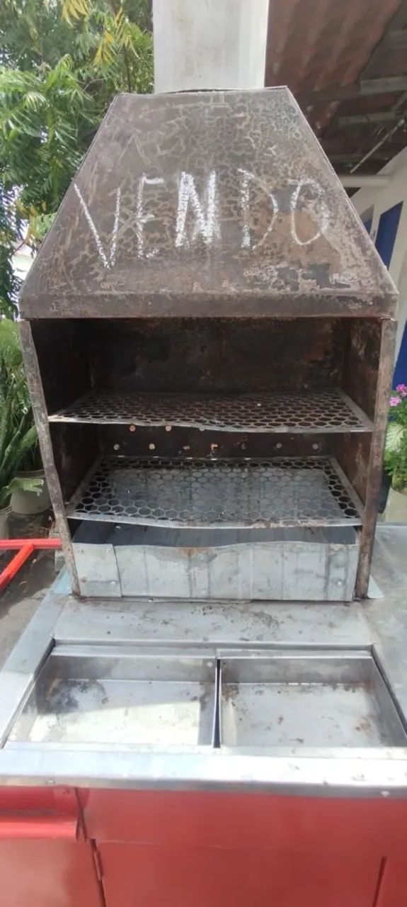 Carrinho de churrasco usado - Foto 4