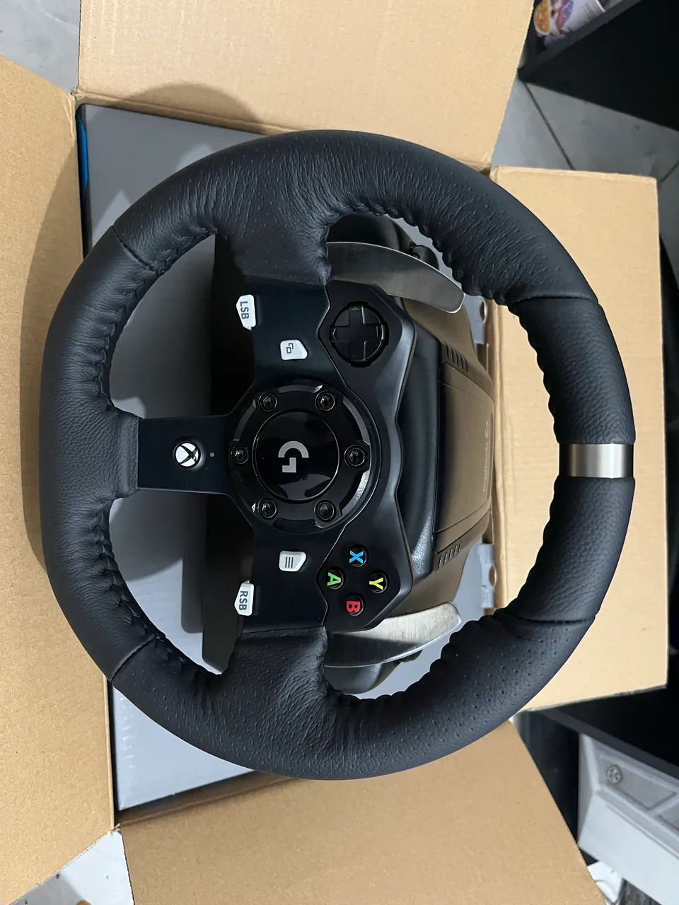 Volante Logitech G920 com Pedais (Xbox e PC - Foto 3