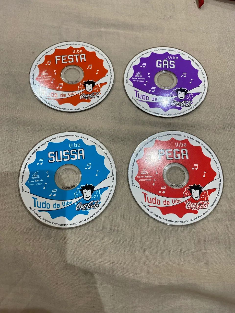 Coleção Mini CDs Coca-Cola (1ª e 2ª geração) - Foto 2