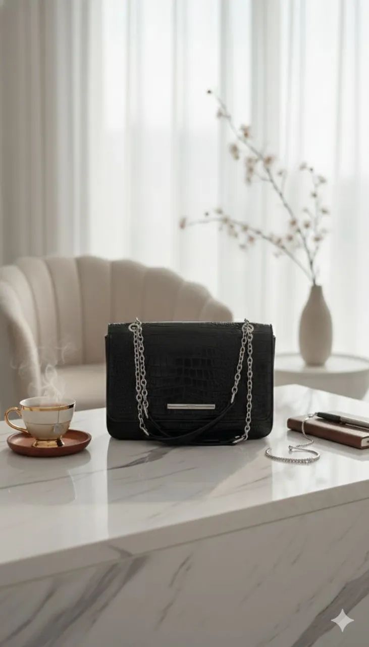 BOLSA SANTA LOLLA CROCO 