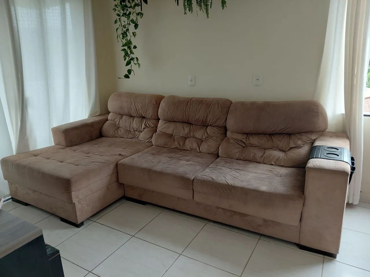 Vendo sofá 3m, retrátil e reclinavel 
