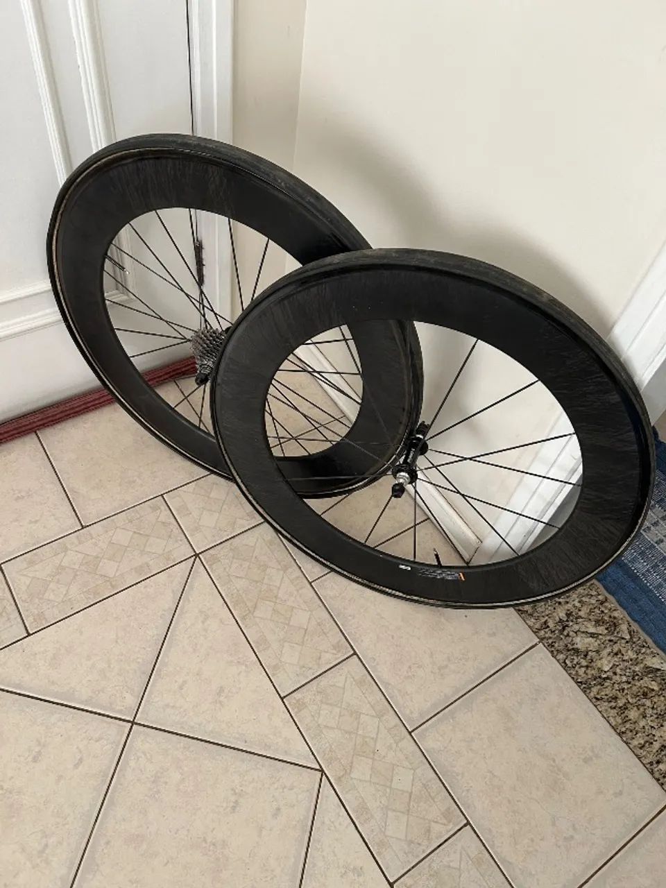 Rodas de carbono para speed 