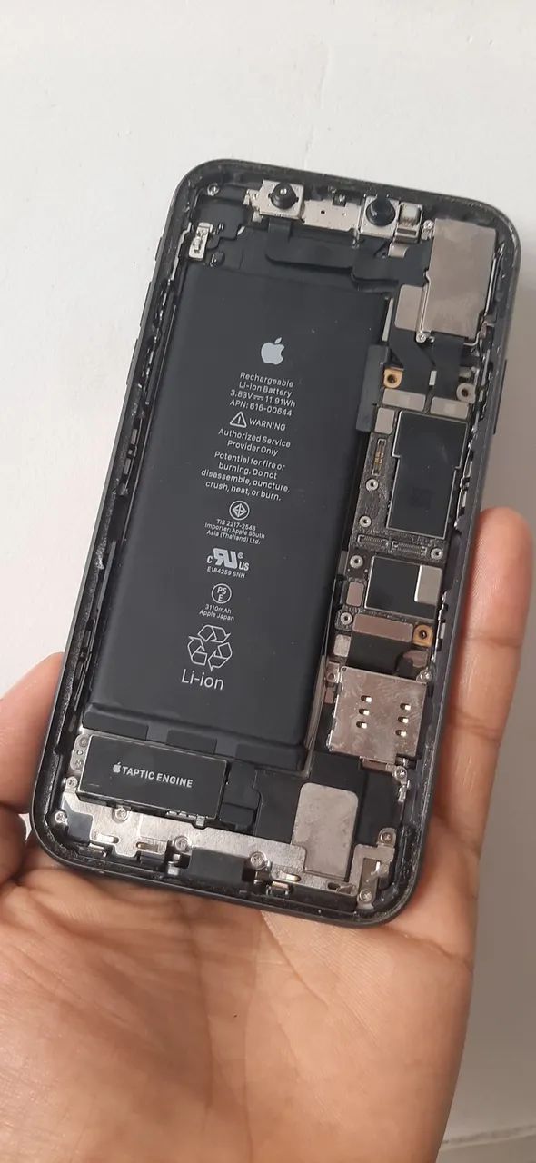Carcaça iPhone 11 Original + Componentes Internos (Para Retirada de Peças)<br><br>