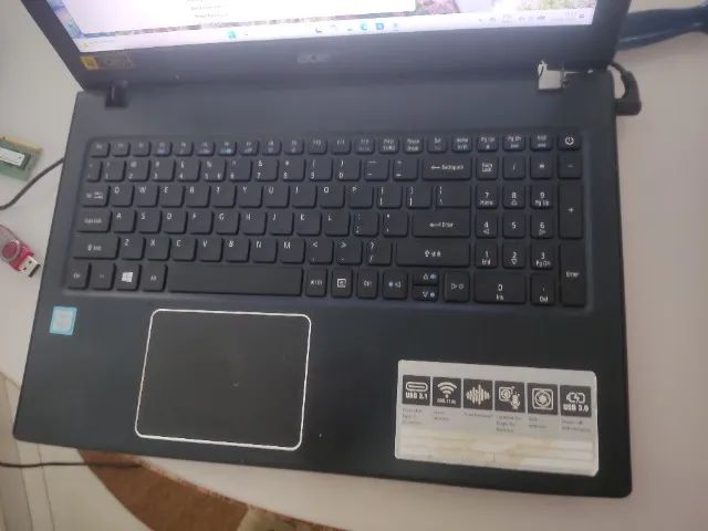 Notebook Acer I3 7100, 16 giga ddr4, SSD 240 - Foto 2