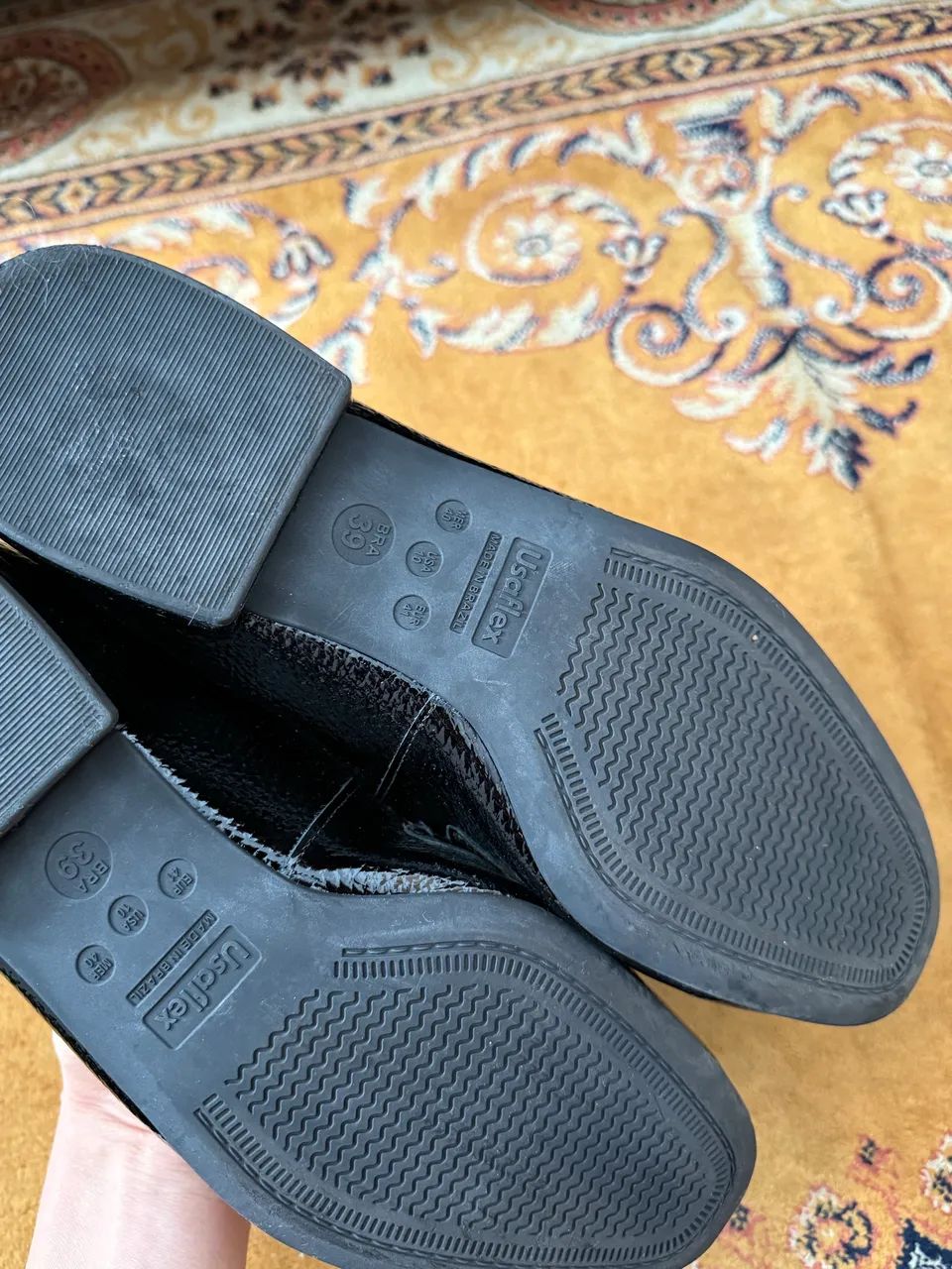 Mocassim usaflex couro legítimo 39 - Foto 3