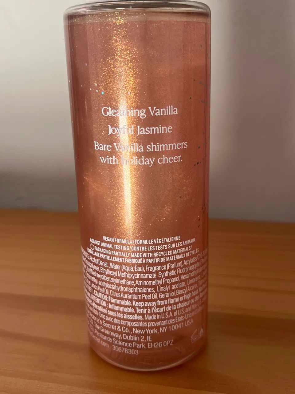 Body Splash Bare Vanilla com glitter - Foto 4