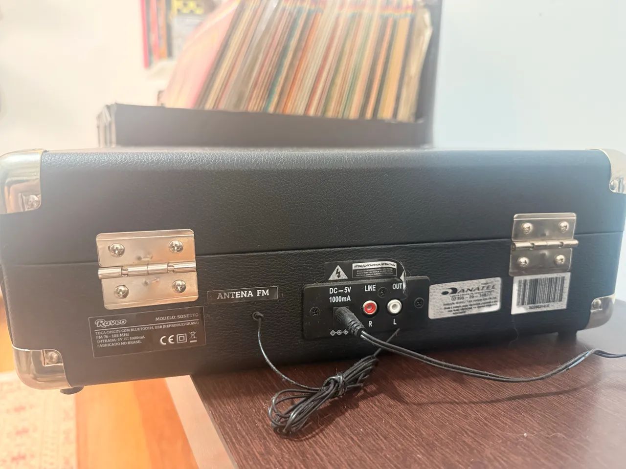Aparelho toca disco com Bluetooth USB  - Foto 2