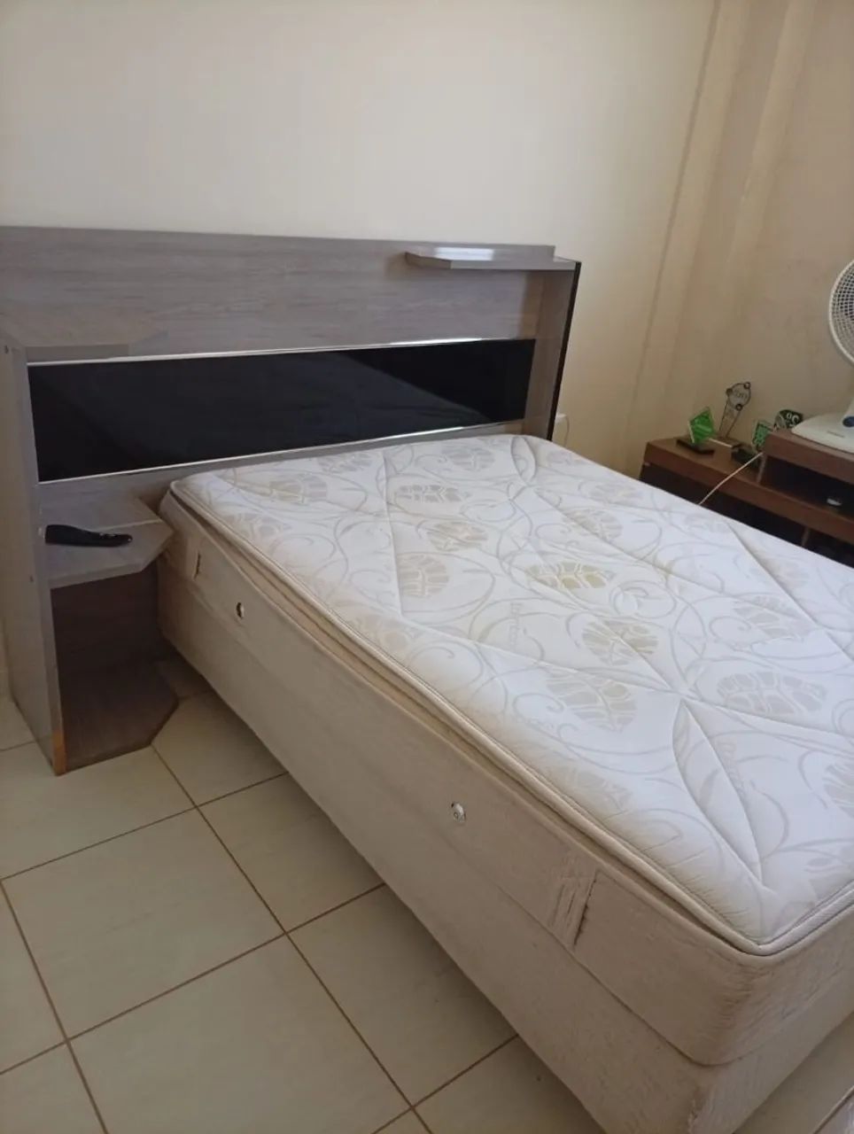 Vende-se CAMA BOX CASAL e CABECEIRA - Foto 5