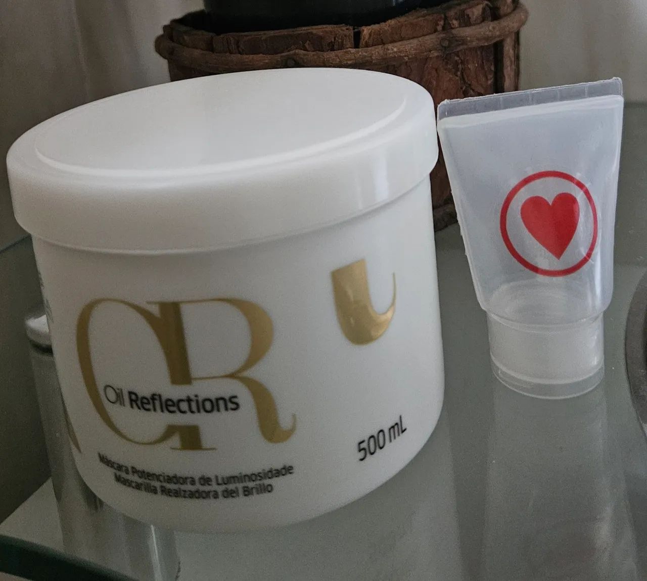 Máscara Wella Oil Reflections Luminous  30ml  - Foto 4