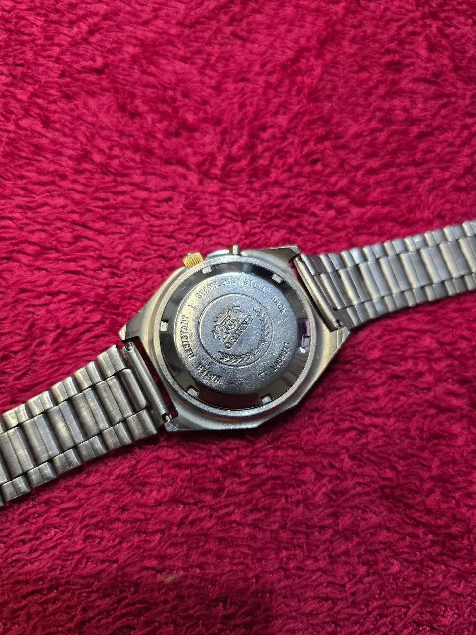 Relógio Orient AAA Crystal Automático Vintage - Original - Foto 5