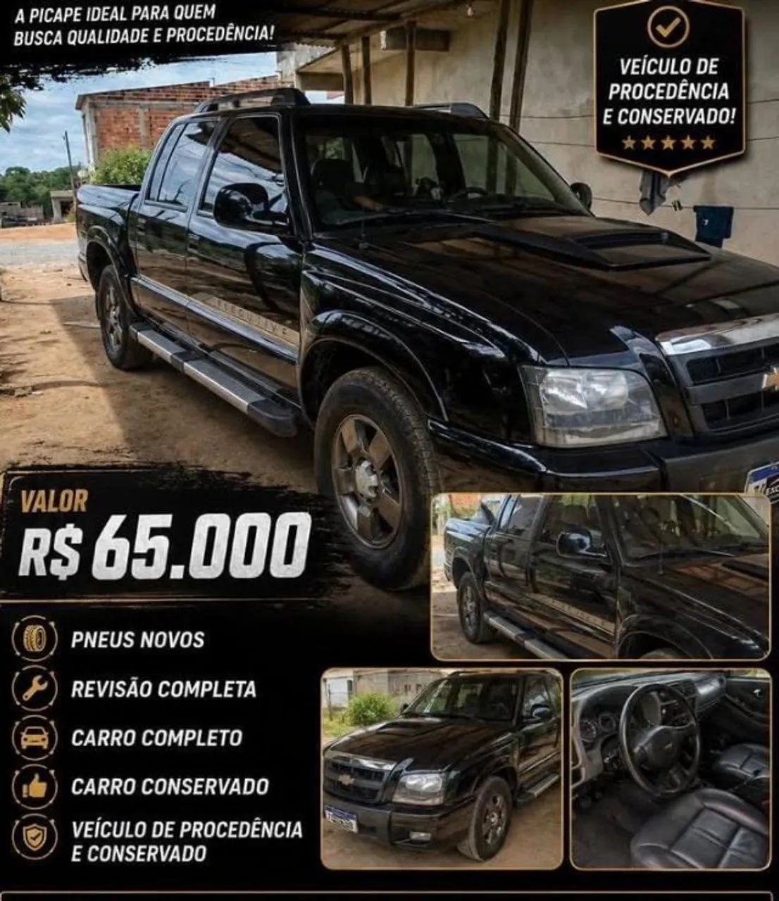 Chevrolet S10 S10 P-Up Executive 2.4 MPFI F.Power CD 2011