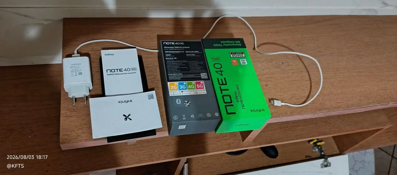 Infinix note 40 dourado - Foto 3