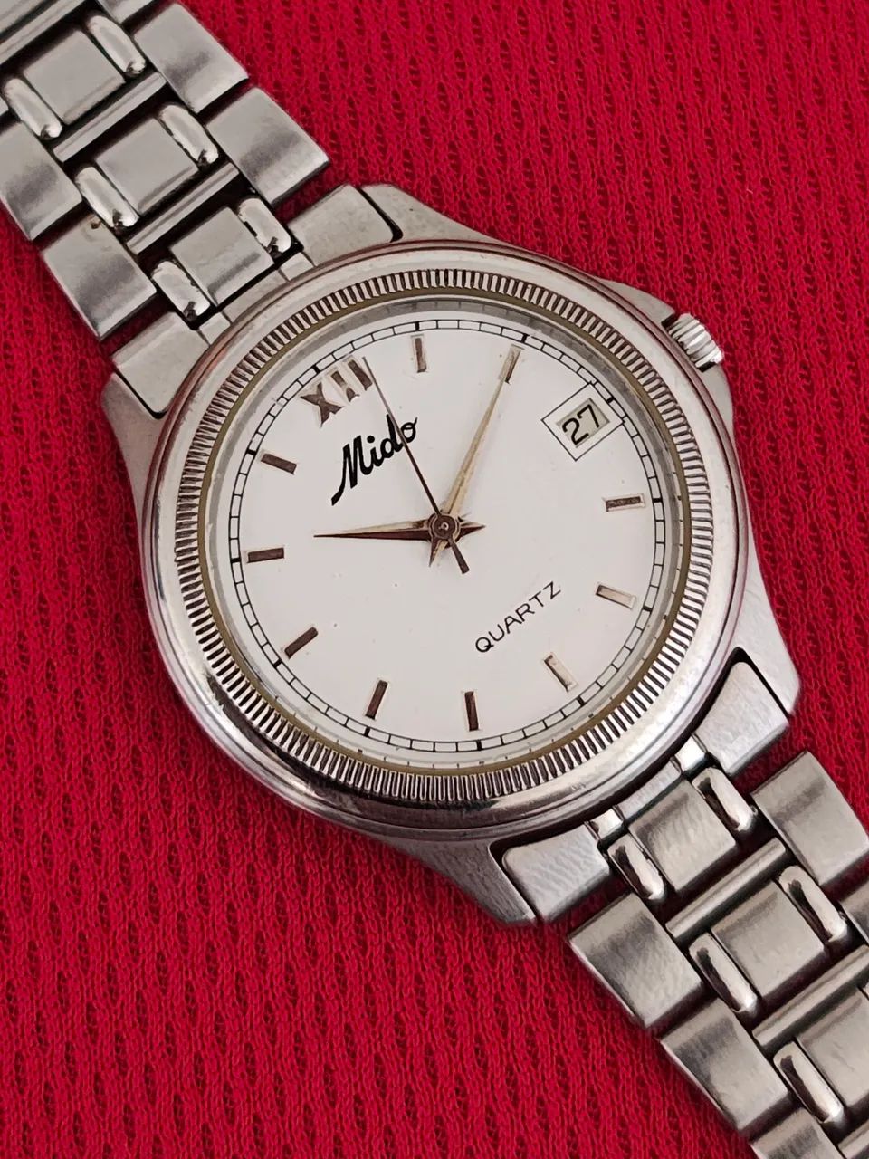 Relógio Mido Suíço Classico Quartz Prata 38mm - Foto 2