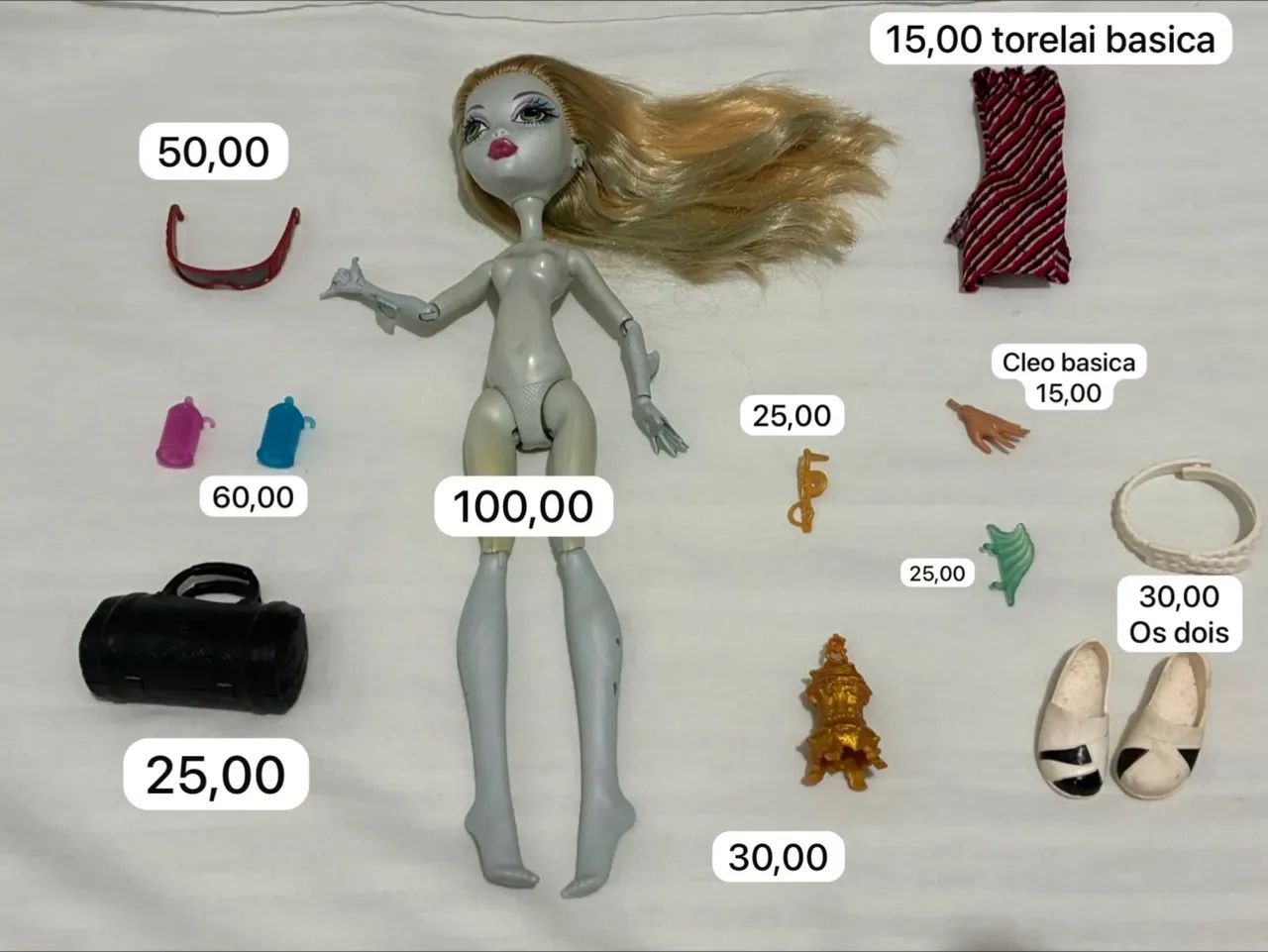 Acessórios monster High g1