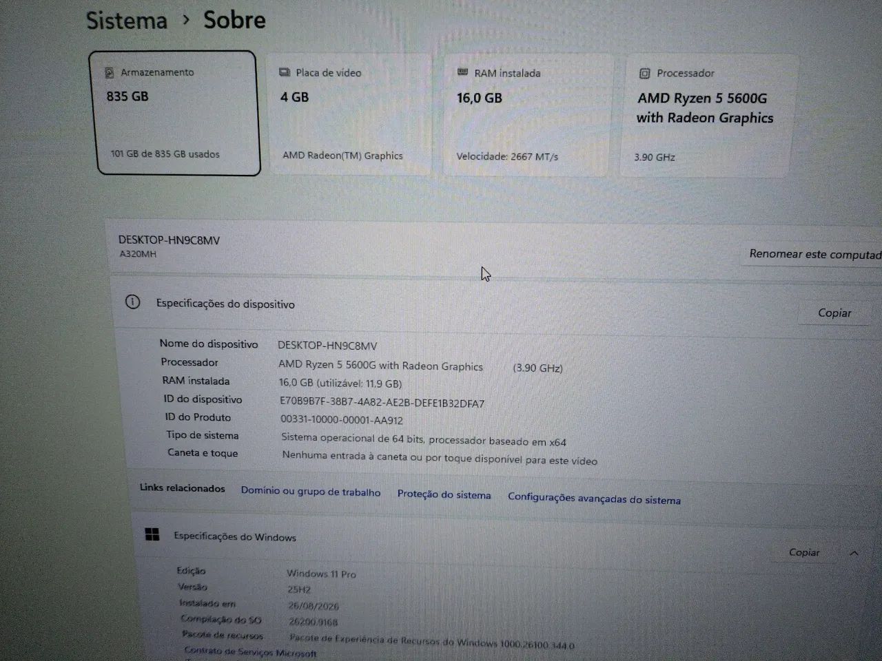 Pc gamer 5 5600g - Foto 3