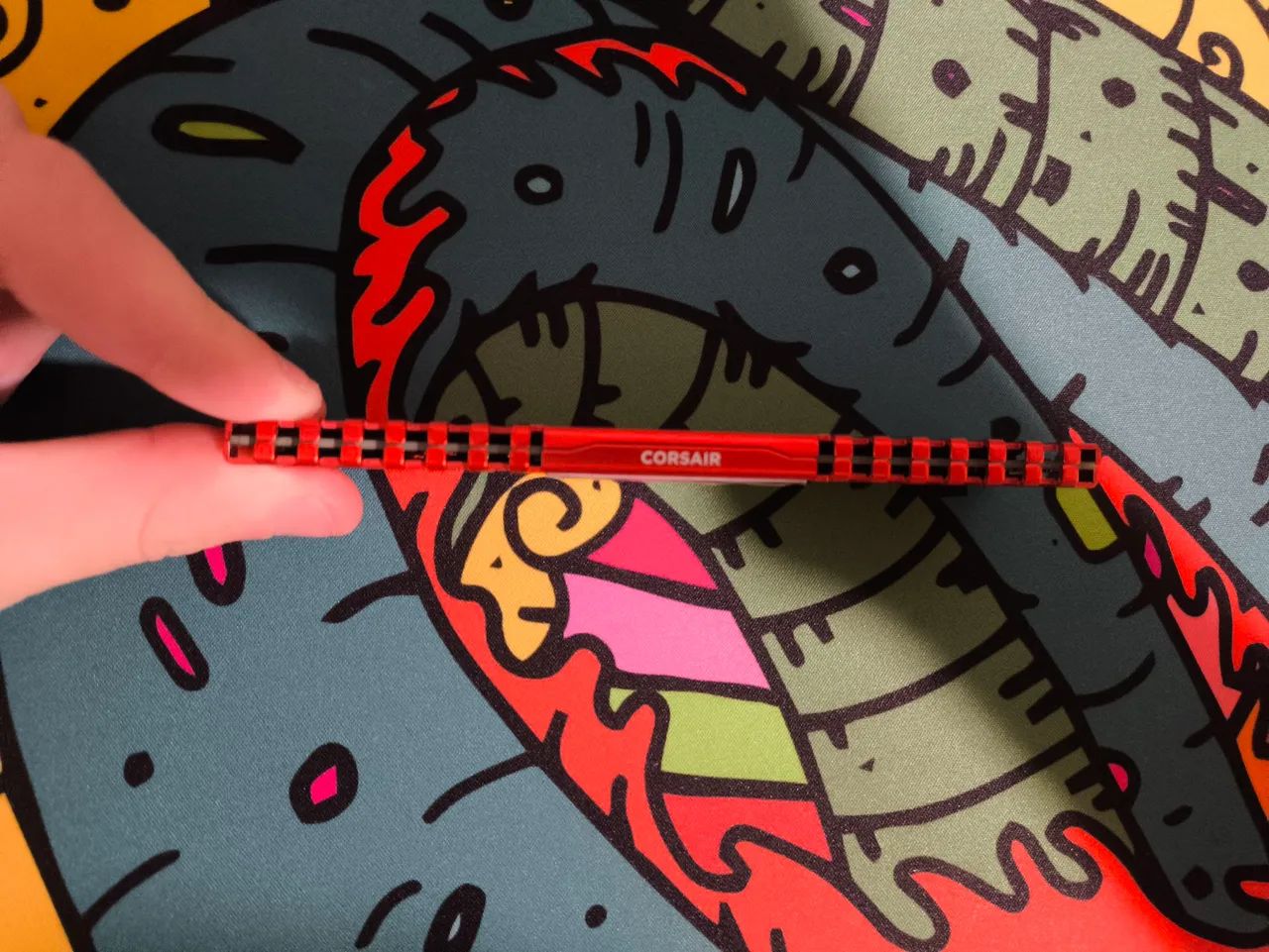 Kit 16GB DDR4 Corsair Vengeance LPX 2666MHz (2x8GB) - Vermelho - Foto 2