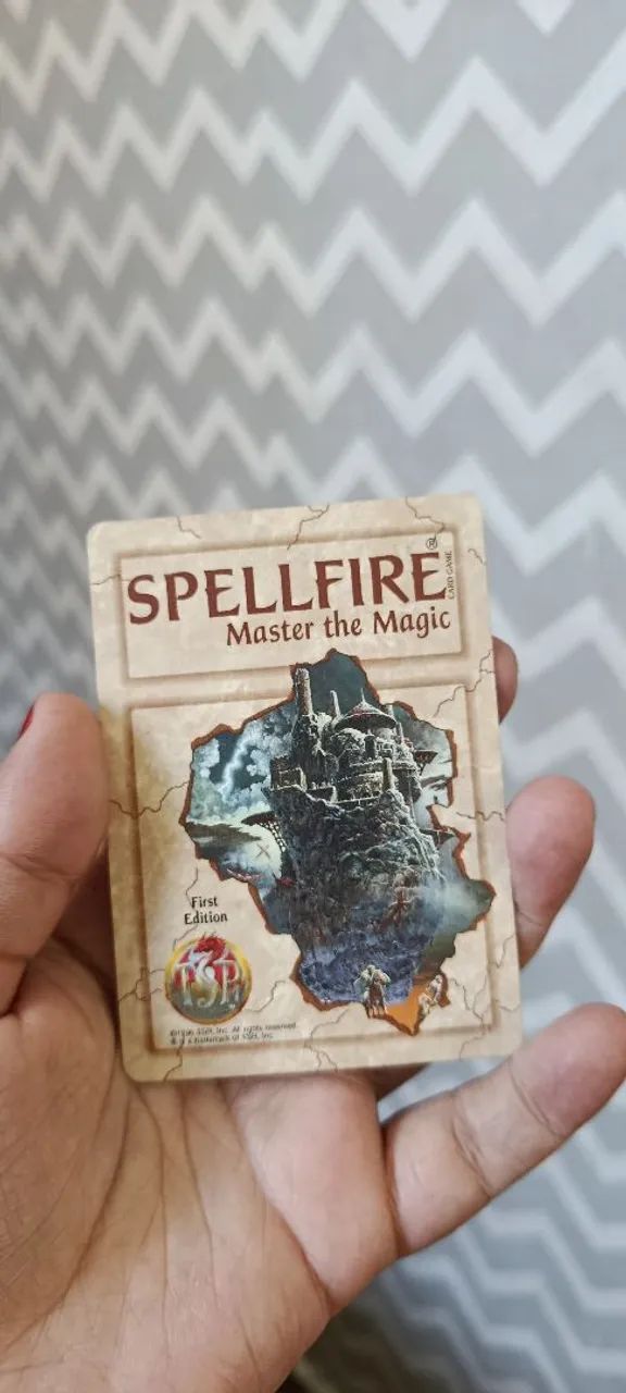 Flint 1st Edition Spell レリーフ ワンオーナー Carta: Spellfire - Jacqueline Renier (Ravenloft 32/100) - Hobbies