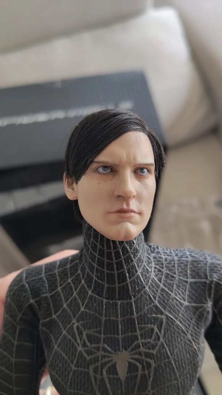 Spider Man 2 - Diorama + head customizada com fios. Hot Toys 1/6 - Foto 5