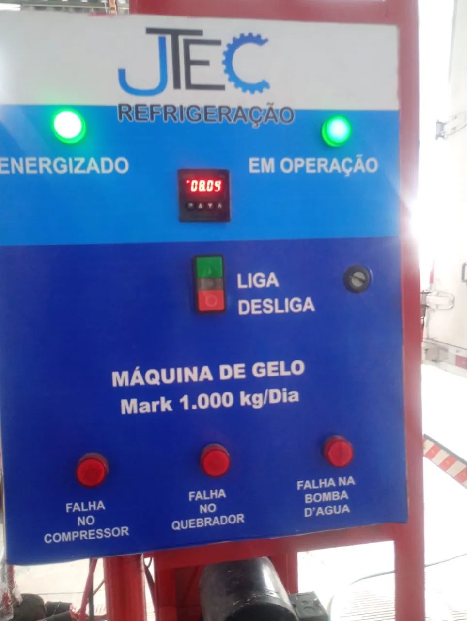 Máquina de gelo escama 1 tonelada  - Foto 5