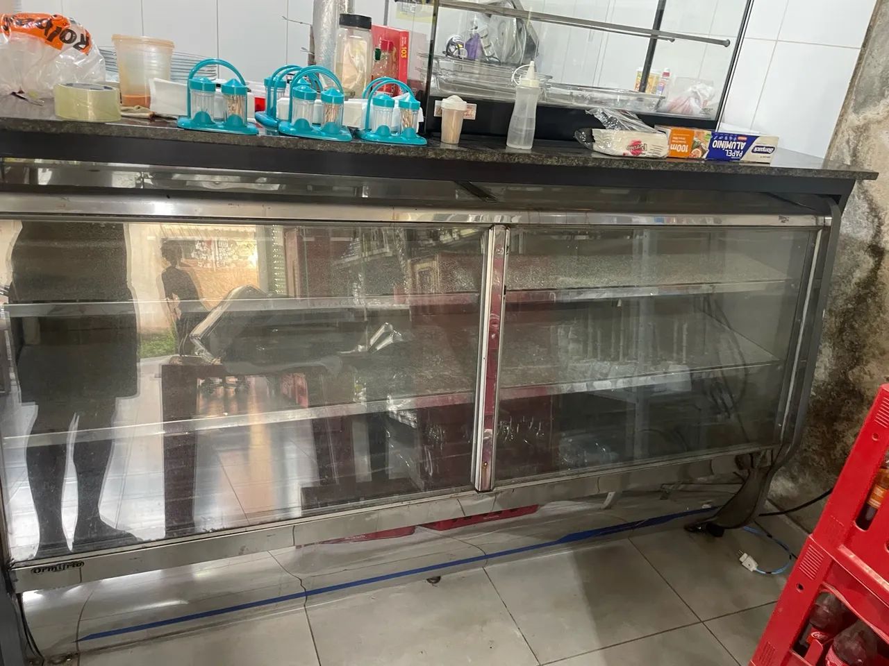 Balcão expositor refrigerado
